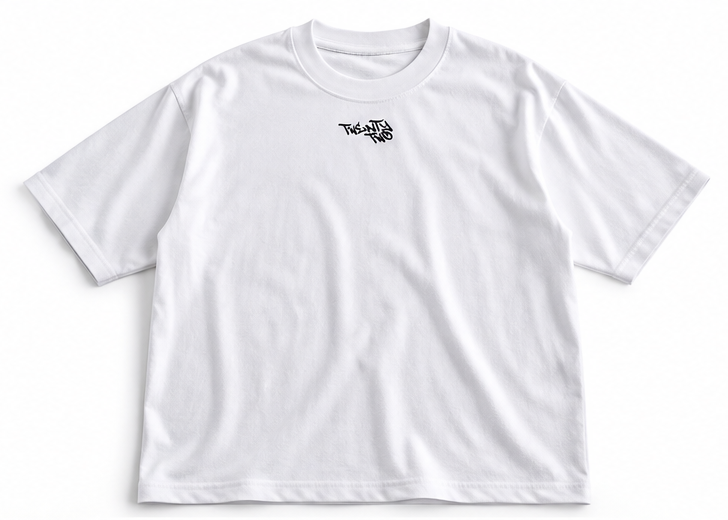 22 BTR Oversized T-Shirt – White