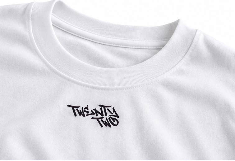 22 BTR Oversized T-Shirt – White