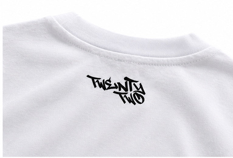 22 Vintage Oversized T-Shirt - White