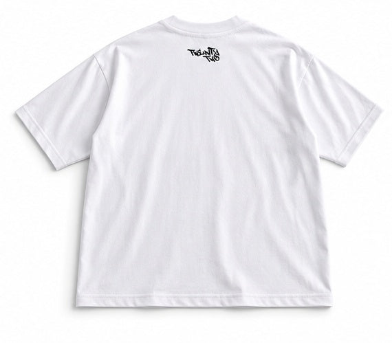 22 Vintage Oversized T-Shirt - White