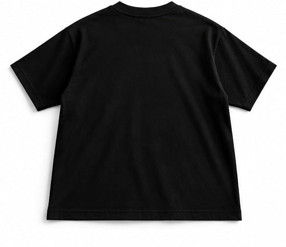 22 Silver Oversized T-shirt - Black