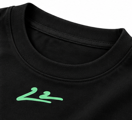 22 Money Oversized T-Shirt - Black